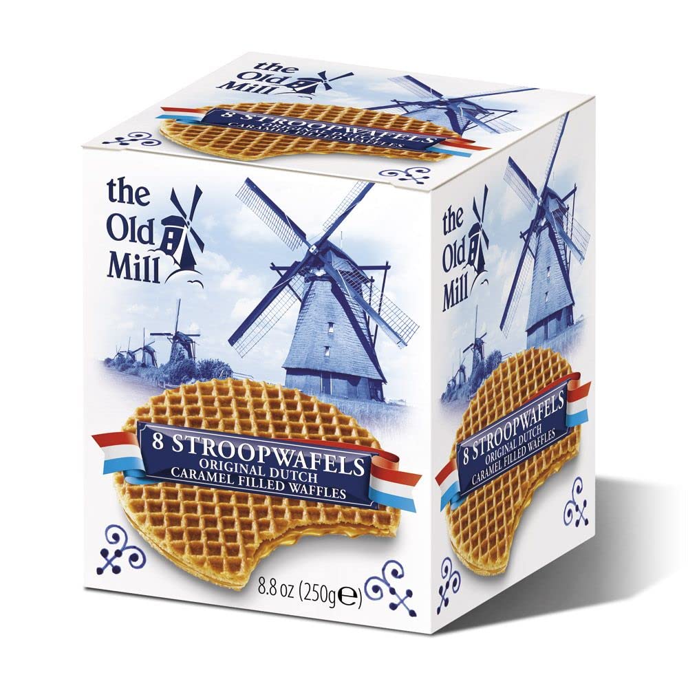 Old Mill Stroopwafel 8 Count Box